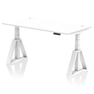 Air Height Adjustable Desk With Cable Ports