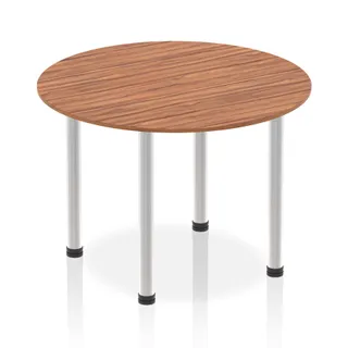 Impulse Round Table With Post Leg