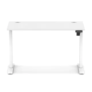 Air Lite Height Adjustable Slimline Desk With Cable Ports
