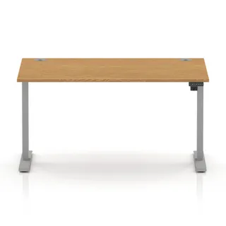 Air Lite Height Adjustable Desk With Cable Ports