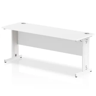 Impulse Slimline Desk Cable Managed Leg