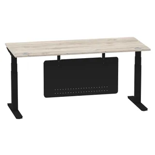 Air Height Adjustable Desk With Cable Ports