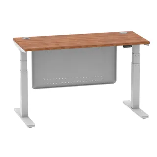 Air Height Adjustable Slimline Desk With Cable Ports