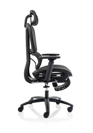 Horizon Executive Mesh Chair With Height Adjustable Arms and Footrest