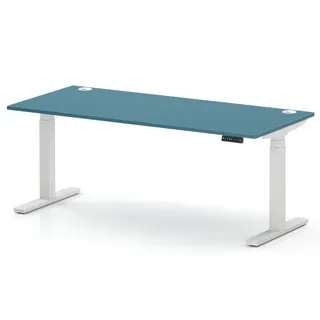 Air Height Adjustable Desk With Cable Ports