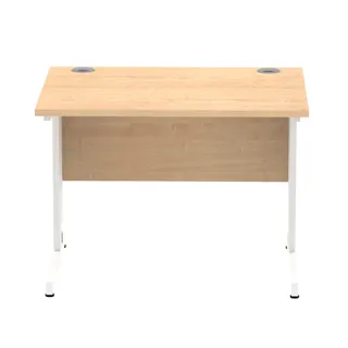 Impulse Straight Desk Cable Managed Leg