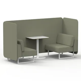 Brixworth Bench Booth in Single Tone