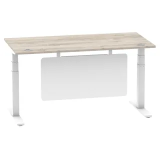 Air Height Adjustable Desk With Cable Ports