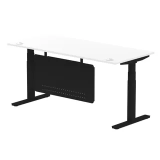 Air Height Adjustable Desk With Cable Ports