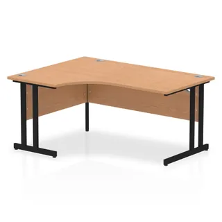 Impulse Crescent Desk Cantilever Leg