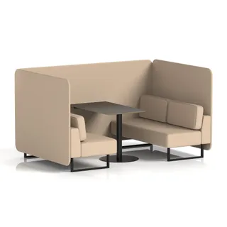 Brixworth Bench Booth in Single Tone