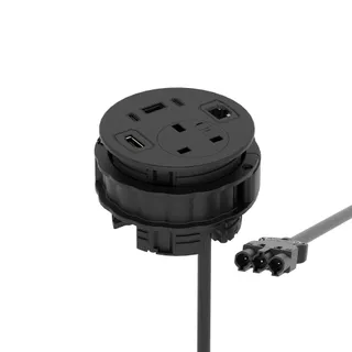 Volta Round Power Unit Module 1x Socket