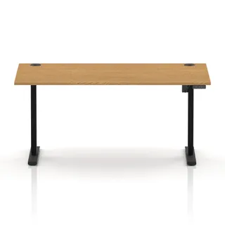 Air Lite Height Adjustable Desk With Cable Ports