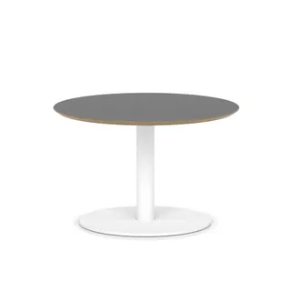 Brixworth Round Coffee Table With Disc Base
