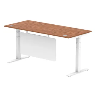 Air Height Adjustable Desk With Cable Ports