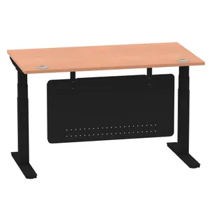 Air Height Adjustable Desk With Cable Ports