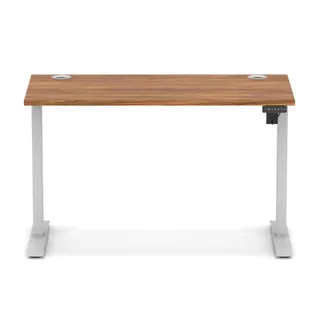 Air Lite Height Adjustable Slimline Desk With Cable Ports
