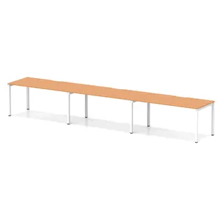 Evolve Plus Single Row Bench Desk - 3 Person