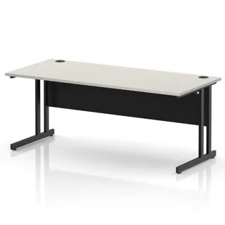 Impulse Straight Desk Cantilever Leg