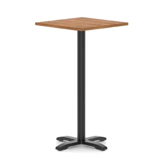 EE - Italia Square Poseur Table With Cross Base