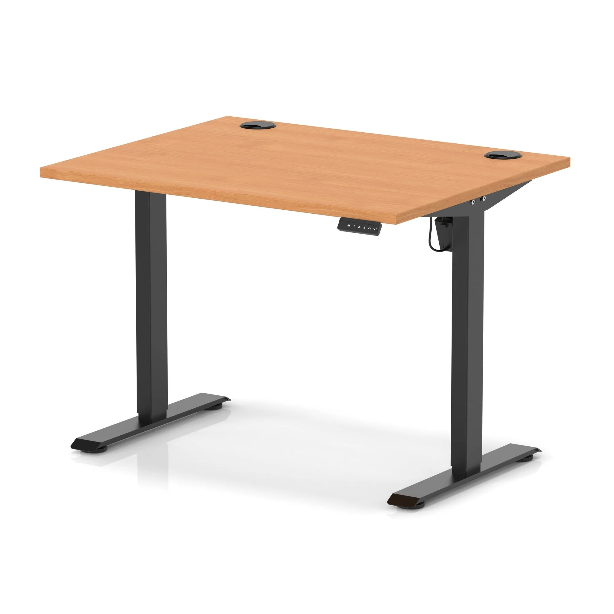 EE - Air Lite Height Adjustable Desk With Cable Ports