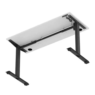 Air Lite Height Adjustable Slimline Desk With Cable Ports