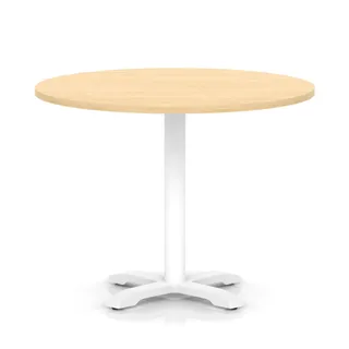 EE - Italia Round Poseur Table With Cross Base