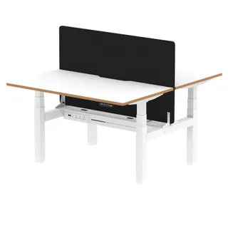 Oslo Air Back-to-Back Height Adjustable Bench Desk