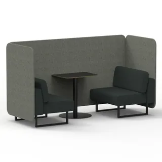 Brixworth Bench Booth in Two Tone