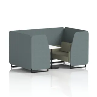 Brixworth Booth in Two Tone
