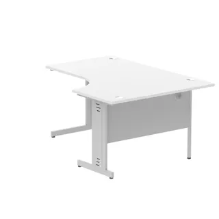 Impulse Crescent Desk Cable Managed Leg