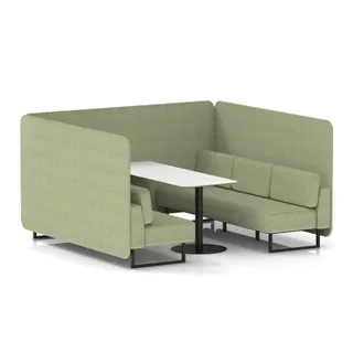 Brixworth Bench Booth in Single Tone