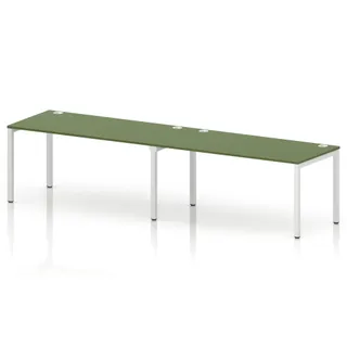 Impulse Single Row Bench Desk - 2 Person