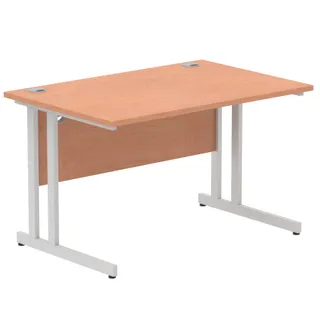 Impulse Straight Desk Cantilever Leg