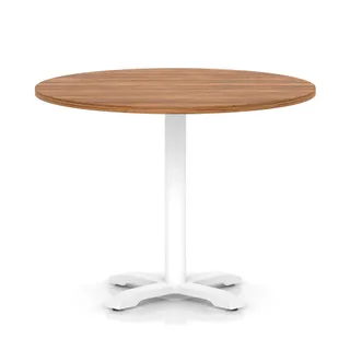 EE - Italia Round Poseur Table With Cross Base