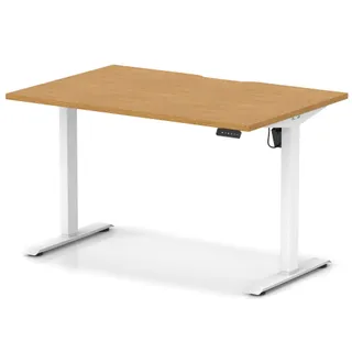 Air Lite Height Adjustable Desk With Scalloped Edge