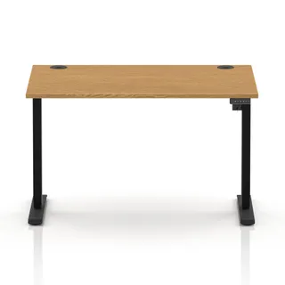 Air Lite Height Adjustable Desk With Cable Ports