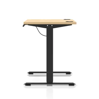 Air Lite Height Adjustable Slimline Desk With Cable Ports