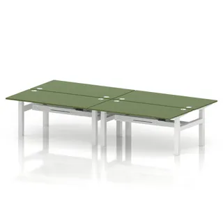 1600 / Moss Green / White Frame / None