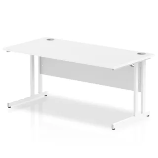 Impulse Straight Desk Cantilever Leg