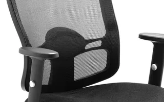 Portland Mesh Back Cantilever Visitor Chair with Arms