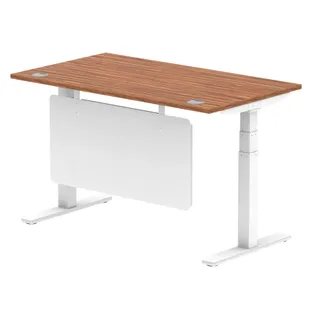 Air Height Adjustable Desk With Cable Ports