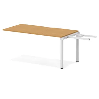 Evolve Plus Single Row Bench Desk Extension Kit