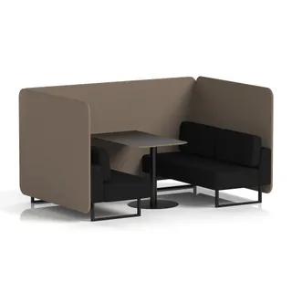 Brixworth Bench Booth in Two Tone