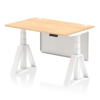 Air Height Adjustable Desk With Cable Ports