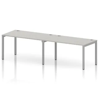 Impulse Single Row Bench Desk - 2 Person