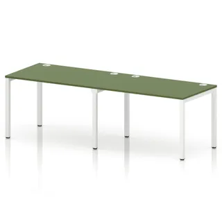 Impulse Single Row Bench Desk - 2 Person