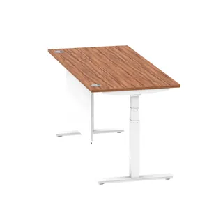 Air Height Adjustable Desk With Cable Ports