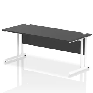 Impulse Straight Desk Cantilever Leg