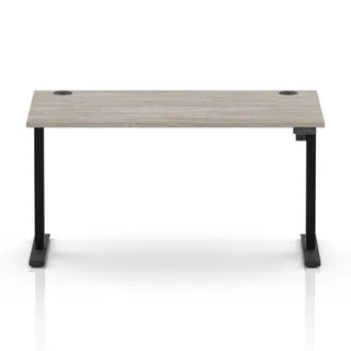 Air Lite Height Adjustable Desk With Cable Ports